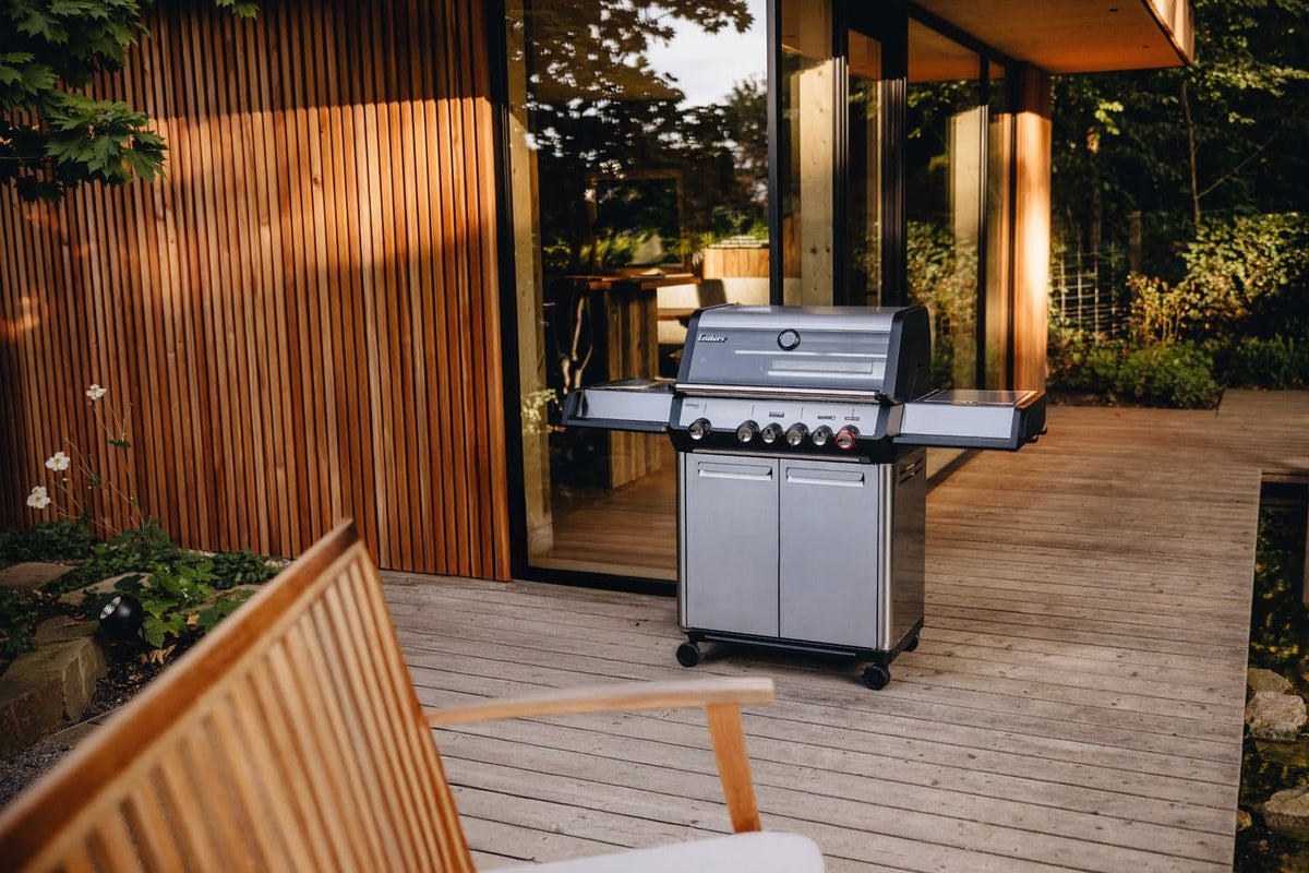 Produktbild: Enders® Gasgrill Monroe Pro 4 SIKR Turbo – Detailansicht Bedienelemente