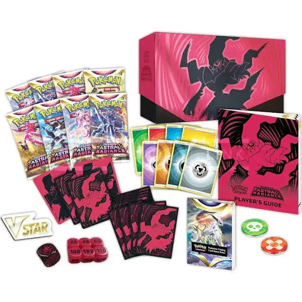 Pokémon Astral Radiance box met geopende verpakking