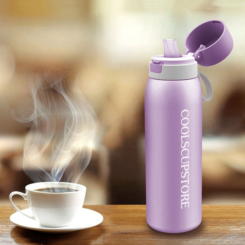 Purple High Efficiency Filtered Insulated Water Purification Cup