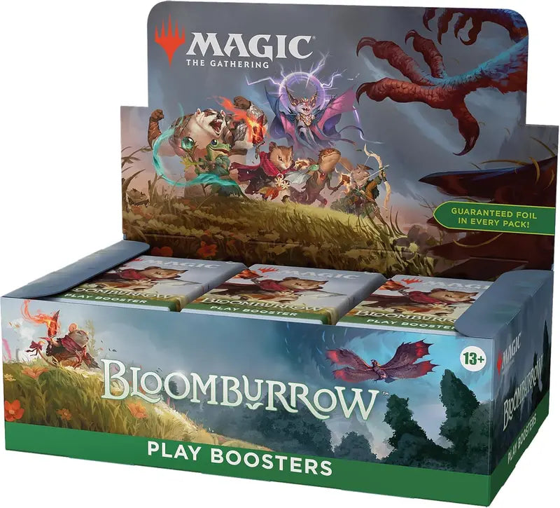 MTG Bloomburrow Play Booster Box doos met 36 boosters, vooraanzicht