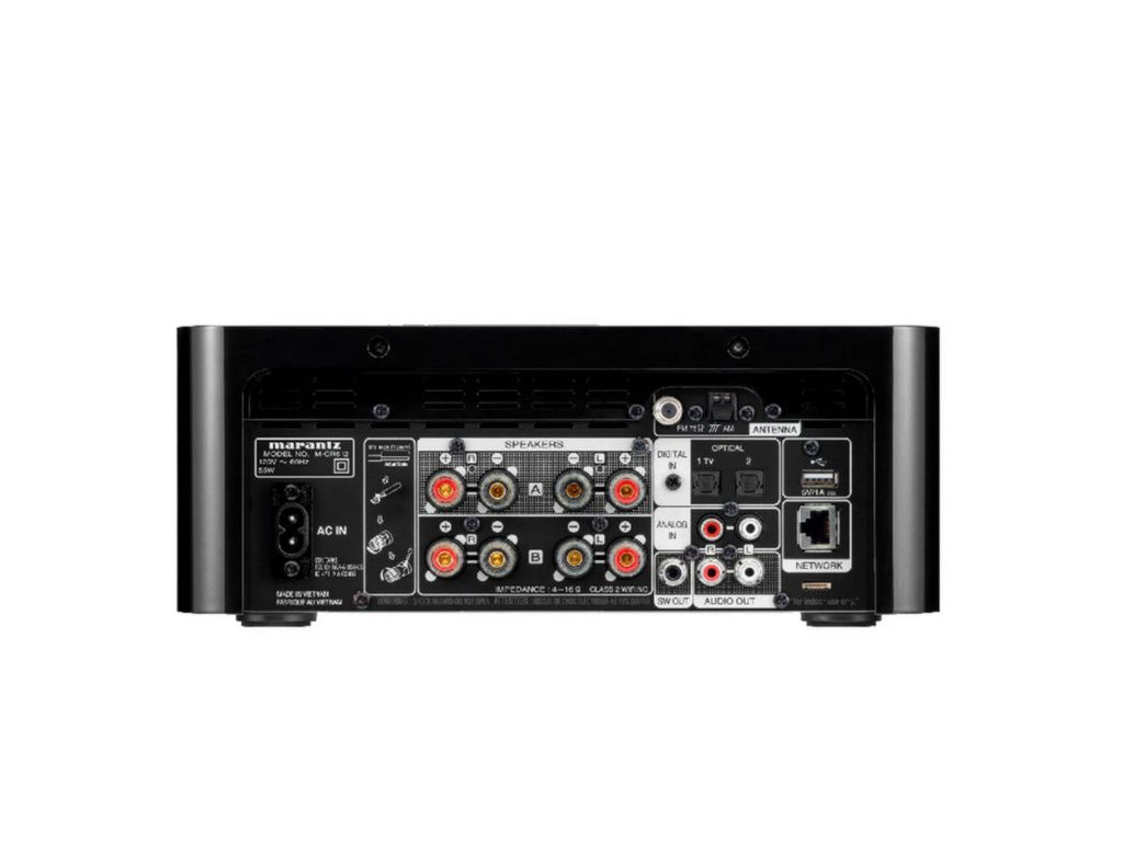 Marantz Melody X M-CR612 – achterpaneel met aansluitingen