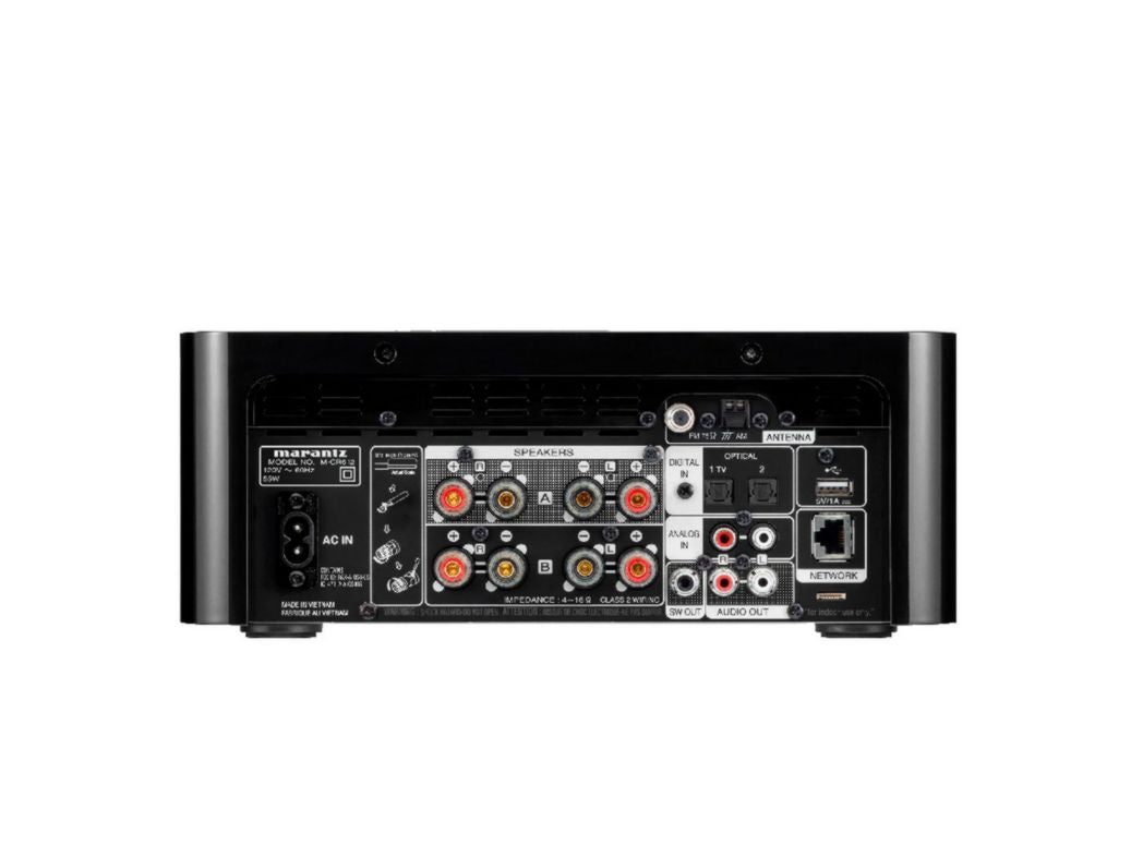 Marantz Melody X M-CR612 – achterpaneel met aansluitingen