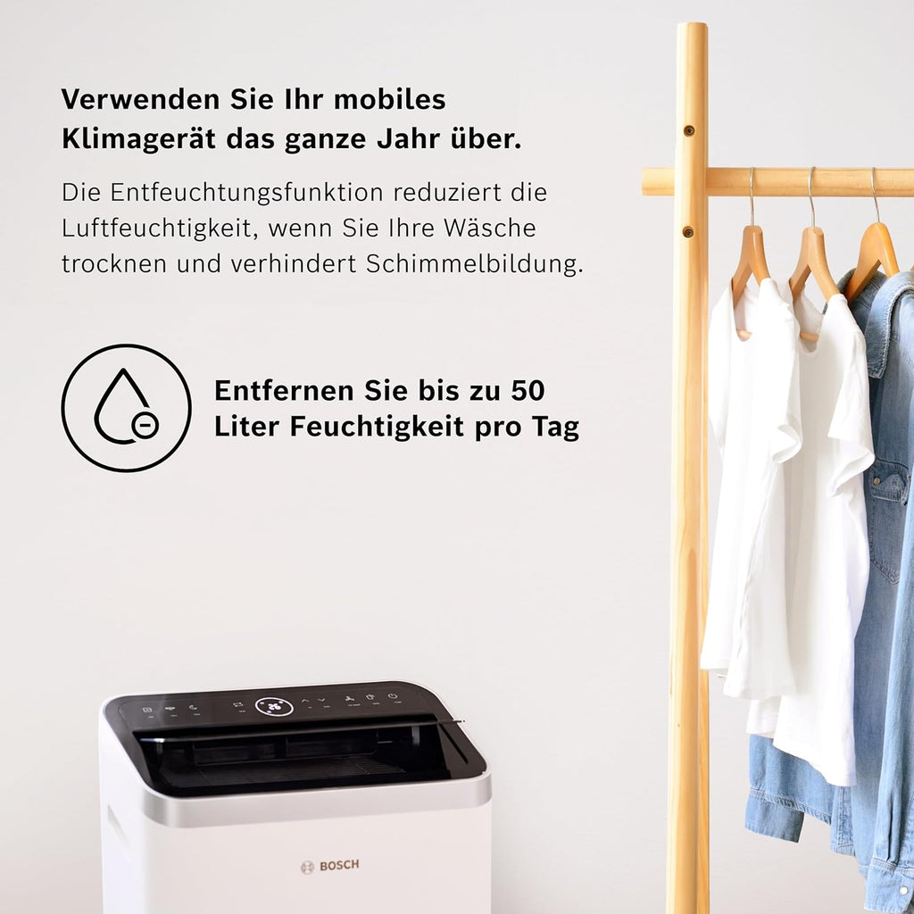 Bosch Cool 4000 Mobiles Klimagerät - 3-in-1: Klimagerät – Draufsicht 66/66