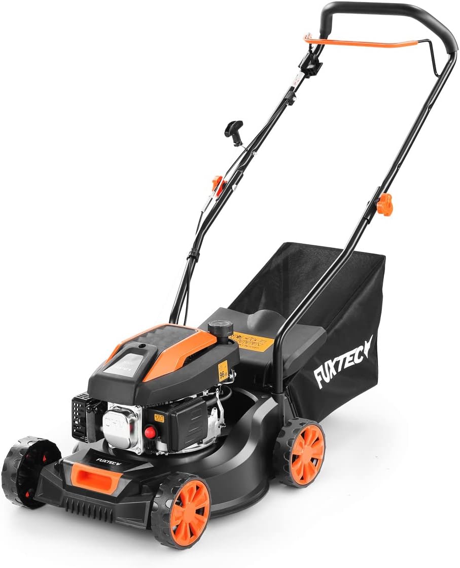 FUXTEC FX-RM4646ECO benzinegrasmaaier, 3-in-1 mulchsysteem