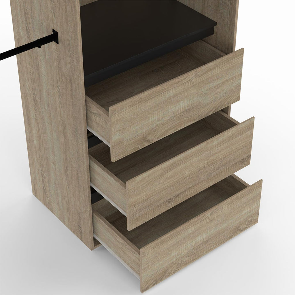 Kast in de slaapkamer geplaatst