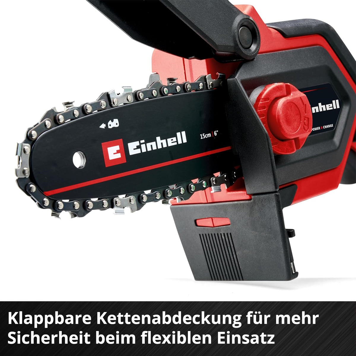 Einhell GE-PS 18/15 Li Akku-Astsäge – Zubehör und Lieferumfang