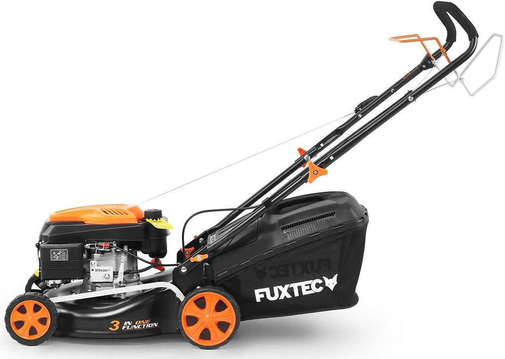 FUXTEC FX-RM4646ECO benzinegrasmaaier, dubbele handgreep