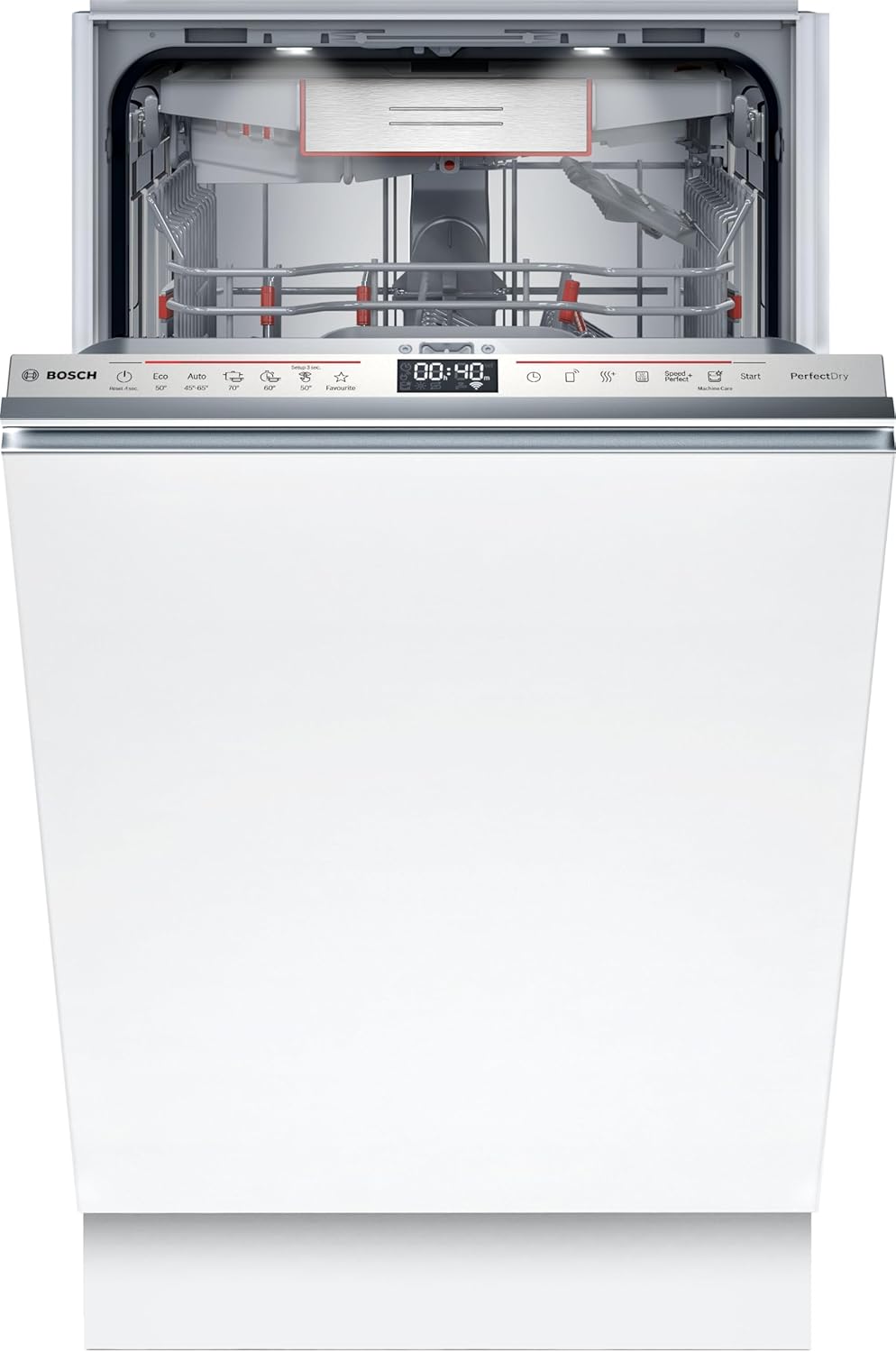 Bedienblende des SPV2IKX10E mit Programmtasten