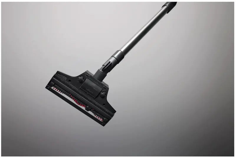 Zijaanzicht van de technisch blauwe Miele C1