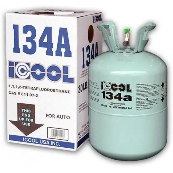 Zeiger R-134a koelmiddeltank – vooraanzicht