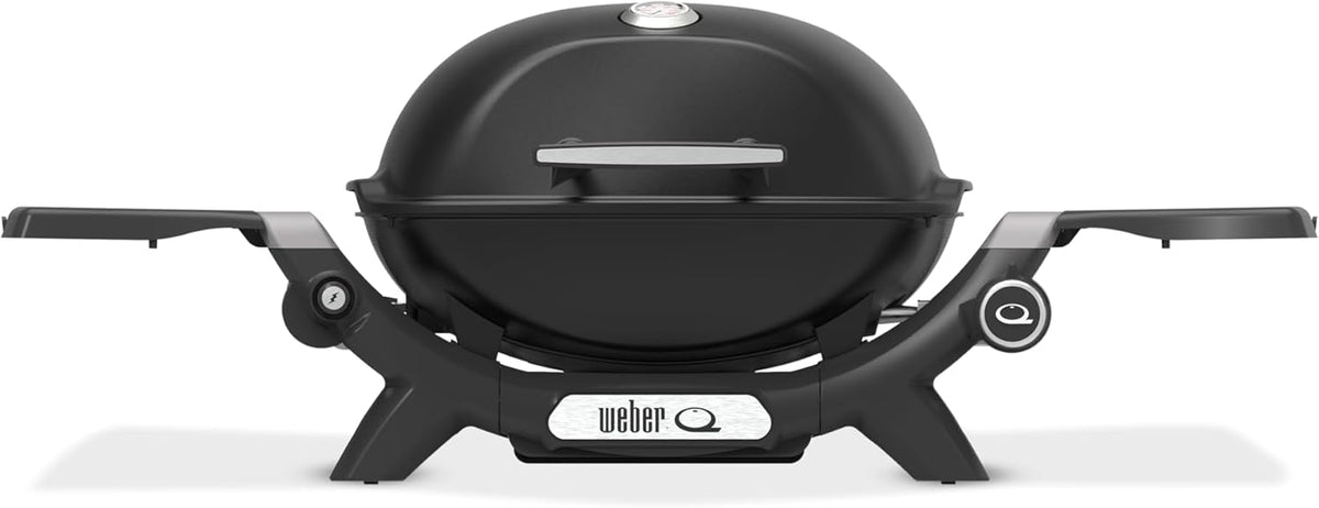 Weber Q 1200N Gasgrill Schwarz – Gesamtansicht