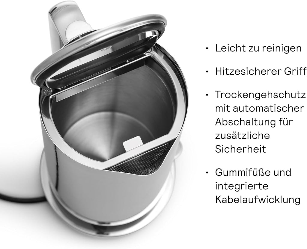 Aarke Wasserkocher Edelstahl – Aufbau und Nutzung