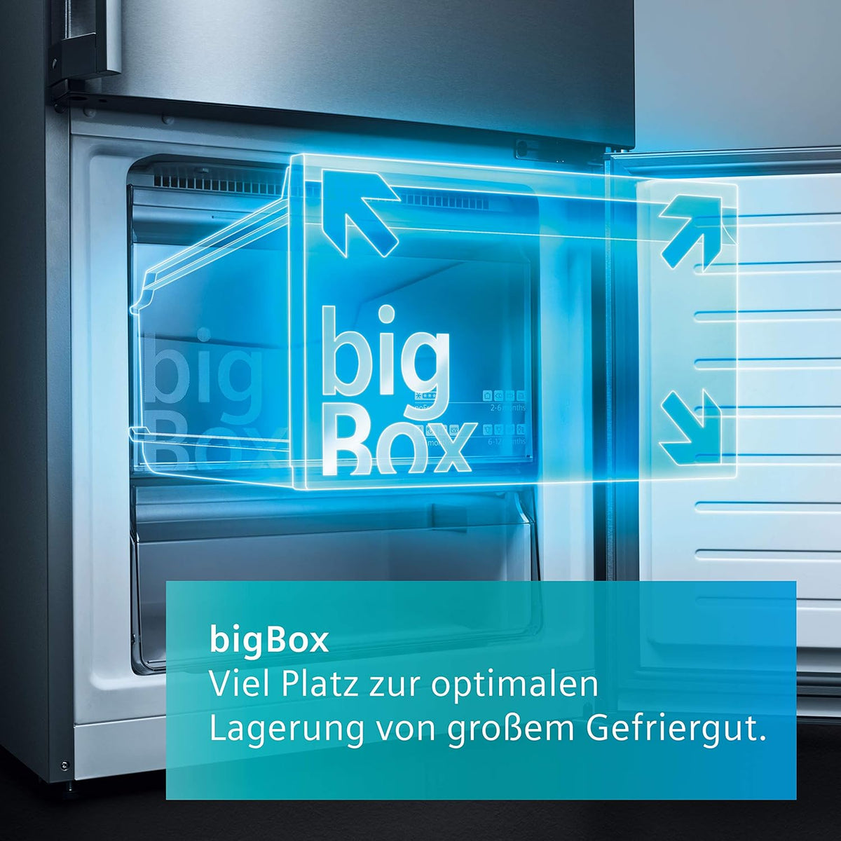 Bedienpanel mit Temperaturanzeige
