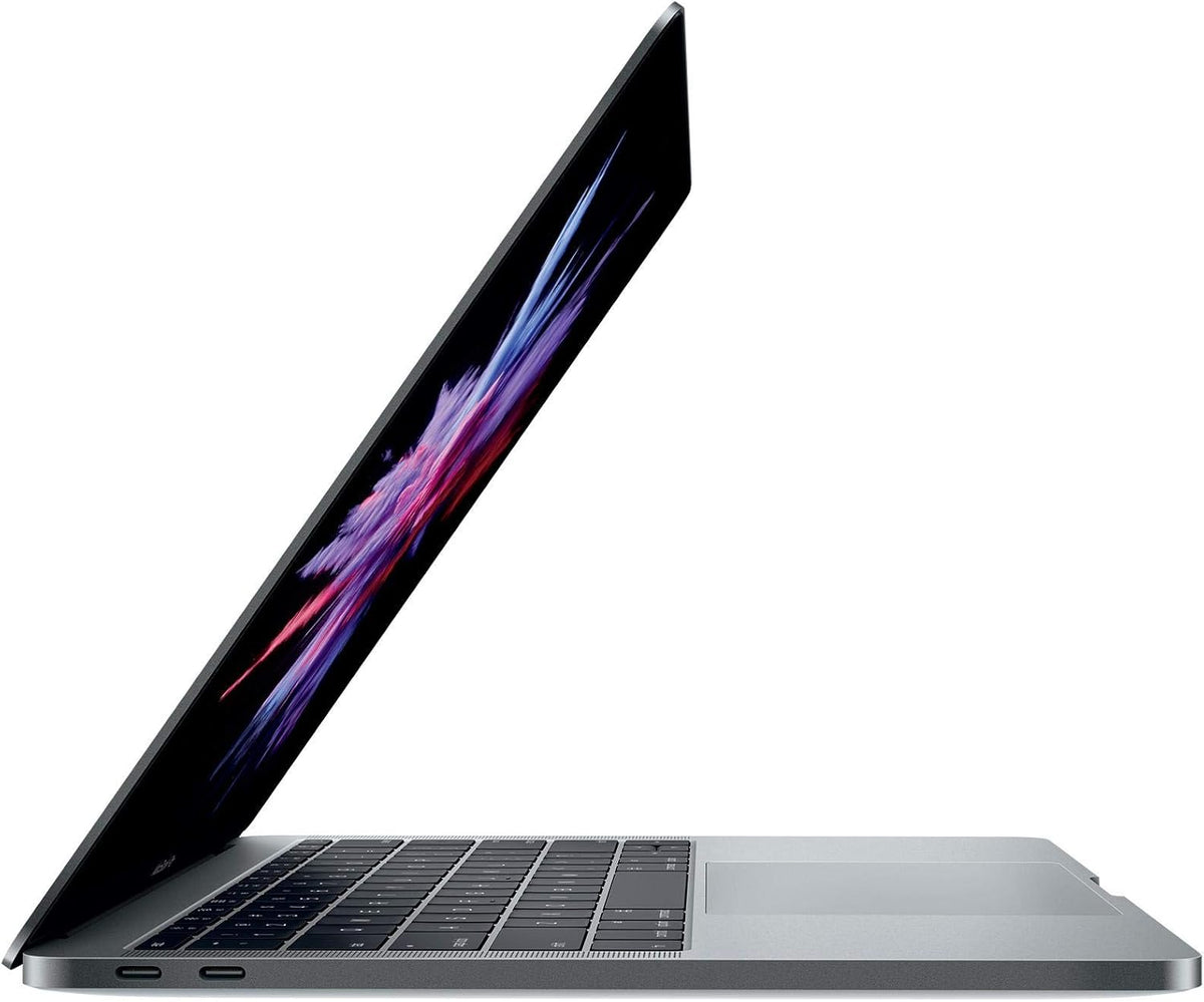 Apple MacBook Pro 13 Retina in zilver, geopend bovenaanzicht