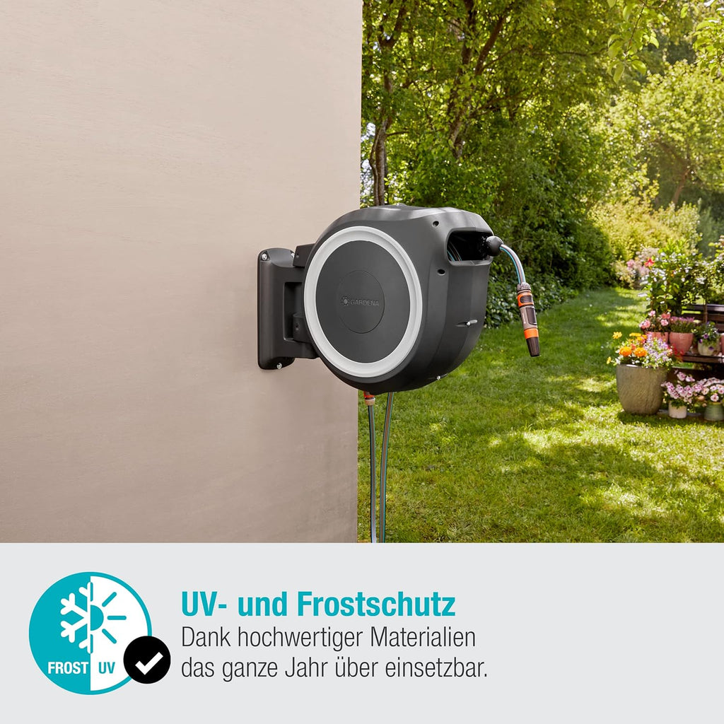 Spritze und Zubehör an der Box gehaltert