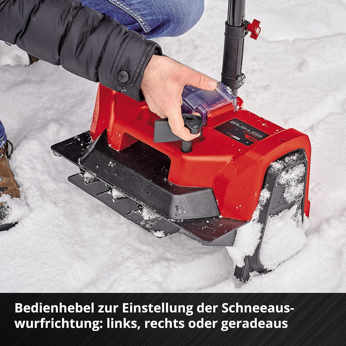 Produktbild: Einhell Akku-Schneefräse GE-ST 36/40 Li E Power X-Change (Li – Einsatz im Wohnraum