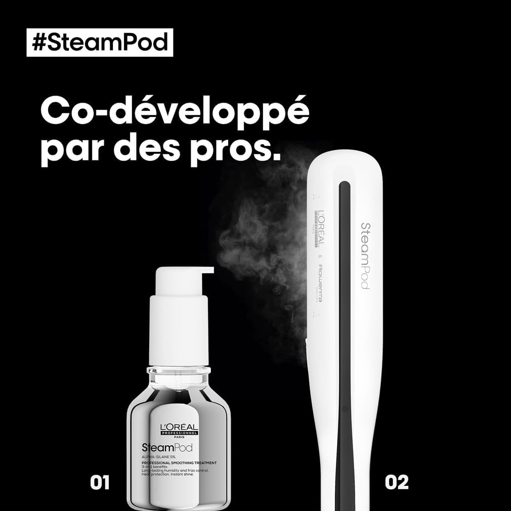 L'Oréal Steampod 3.0 stijltang – meegeleverde accessoires en inhoud
