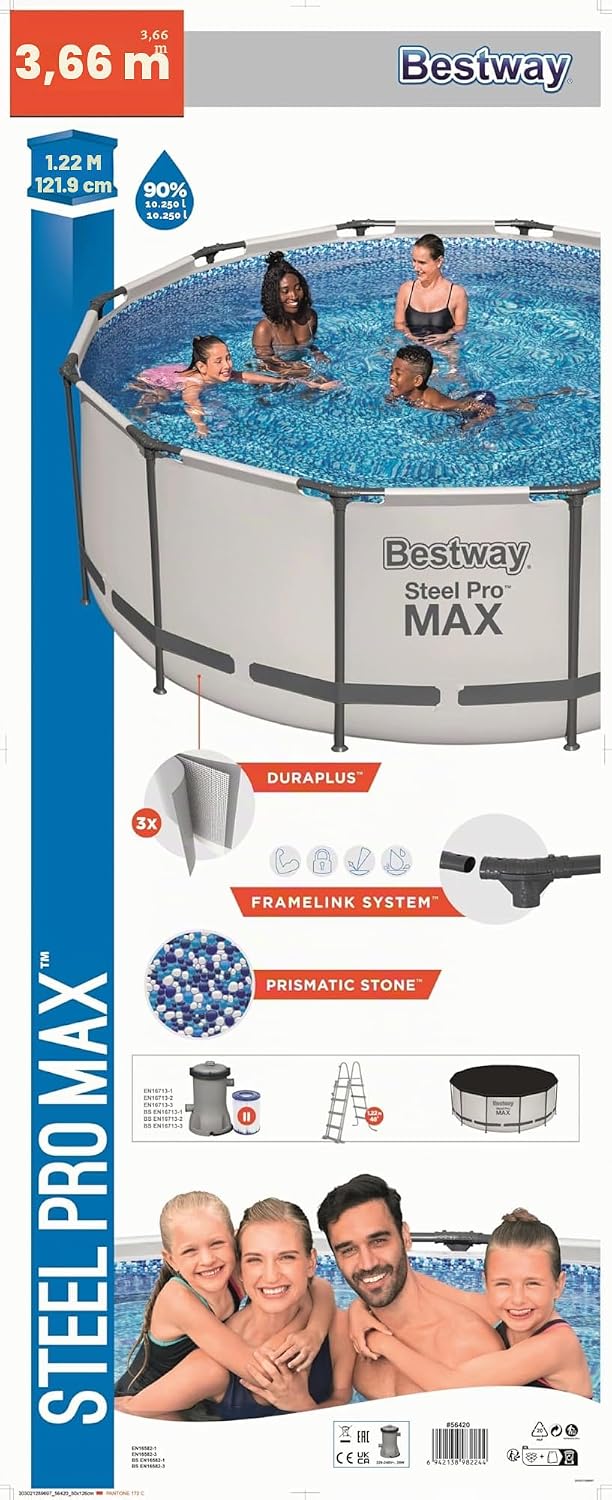 Bestway Stahl Pro Max 3 – Rückansicht 5/5