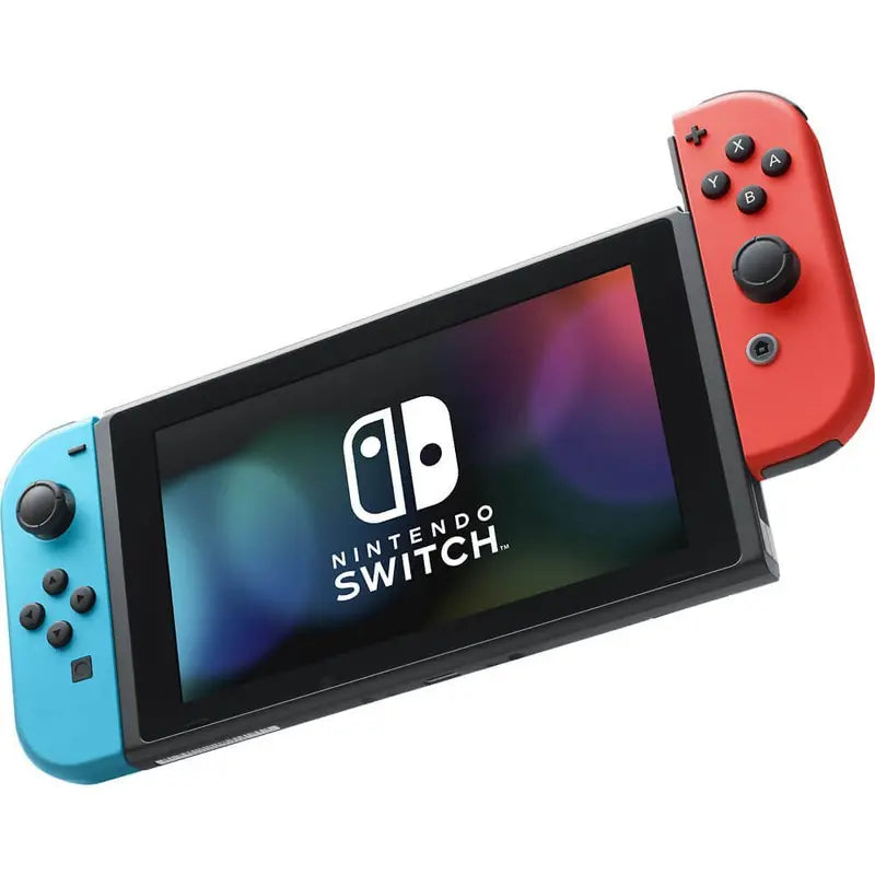 Nintendo Switch in het dock aangesloten op een televisie