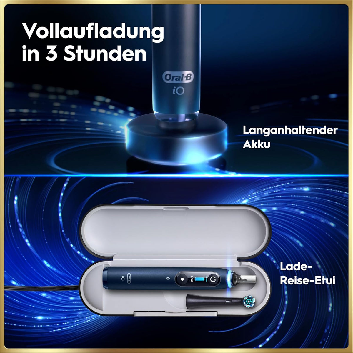 Produktbild: Oral-B iO Series 9 Elektrische Zahnbürste — Electric Toothbr – Einsatz im Wohnraum