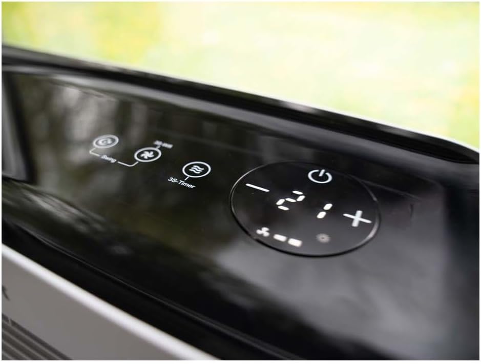 Produktbild: BERGER Arktar 5000 Pro Mobile Split-Klimaanlage mit Heizung – Detailansicht Bedienelemente