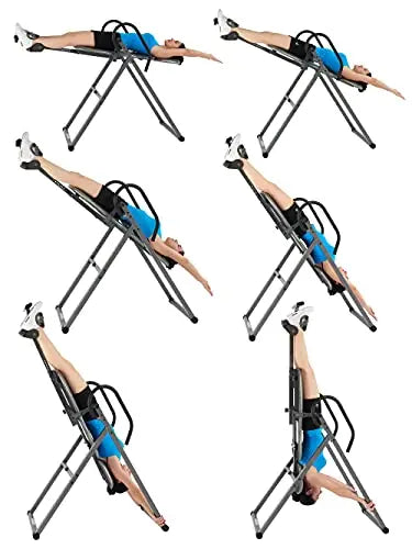 Persoon gebruikt de inversietafel
