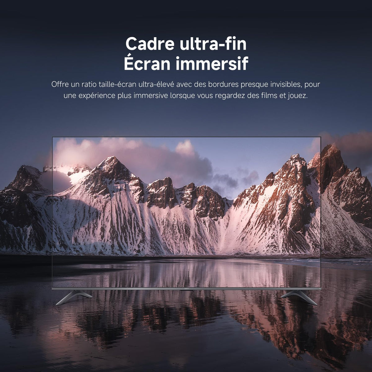 Xiaomi TV F 65 inch 4K smart tv, beeldkwaliteit close-up