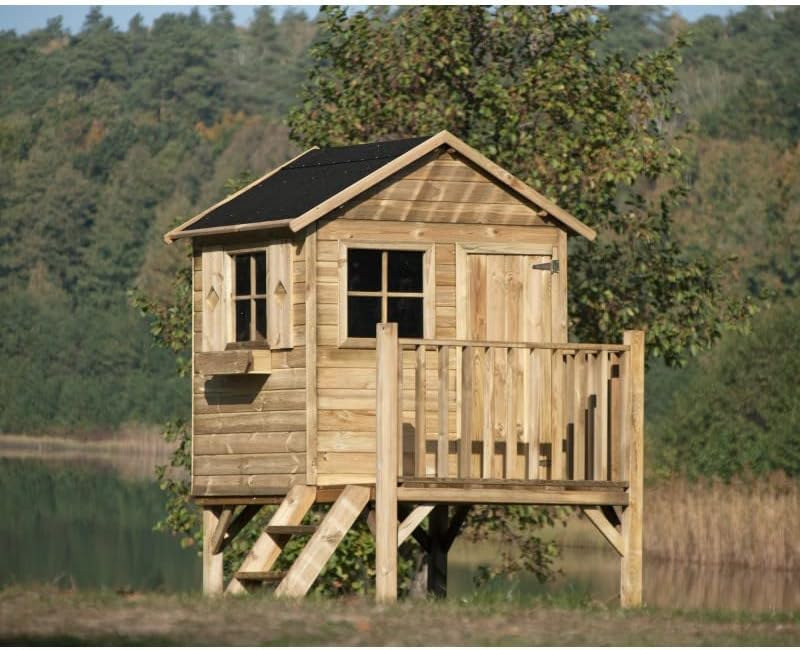 Kinderspielhaus Kiefernholz Garten – Aufbau und Nutzung