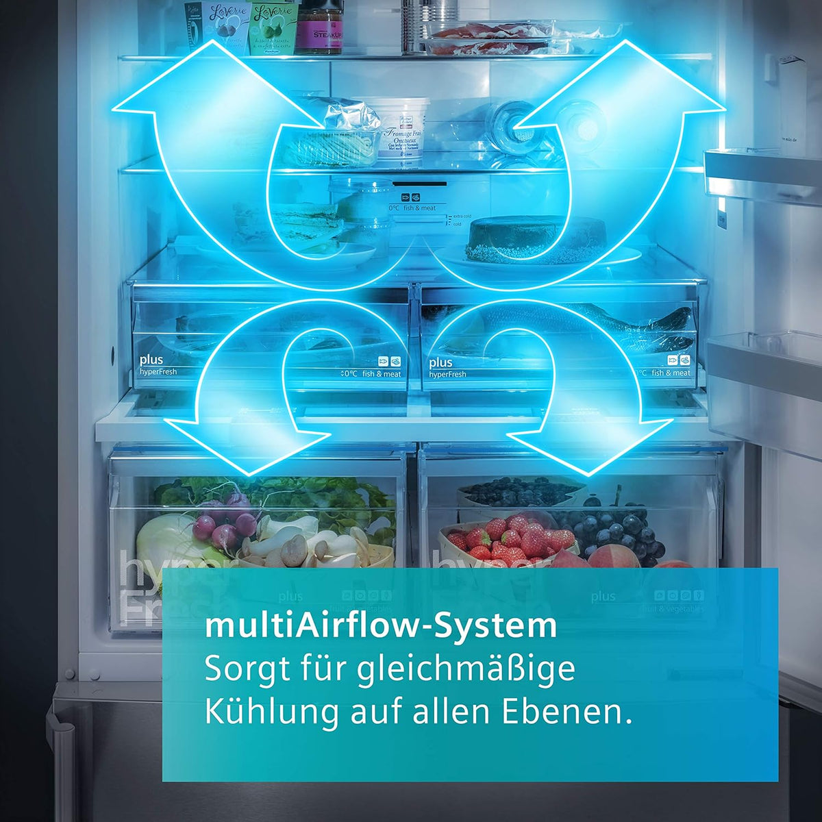 LED-Innenbeleuchtung im Betrieb