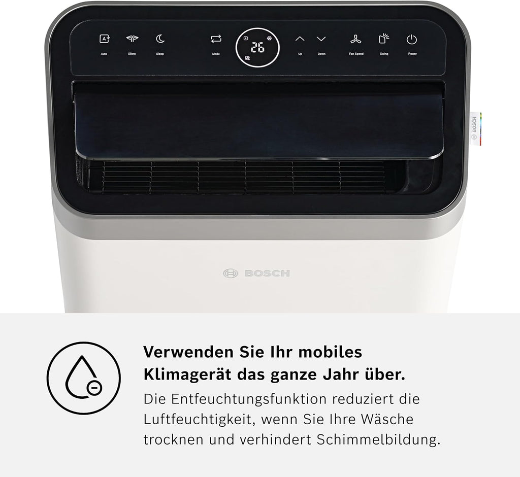 Bosch Cool 4000 Mobiles Klimagerät - 3-in-1: Klimagerät – Rückansicht 65/66