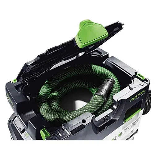 Festool CT Midi HEPA afzuiger – schuin aanzicht