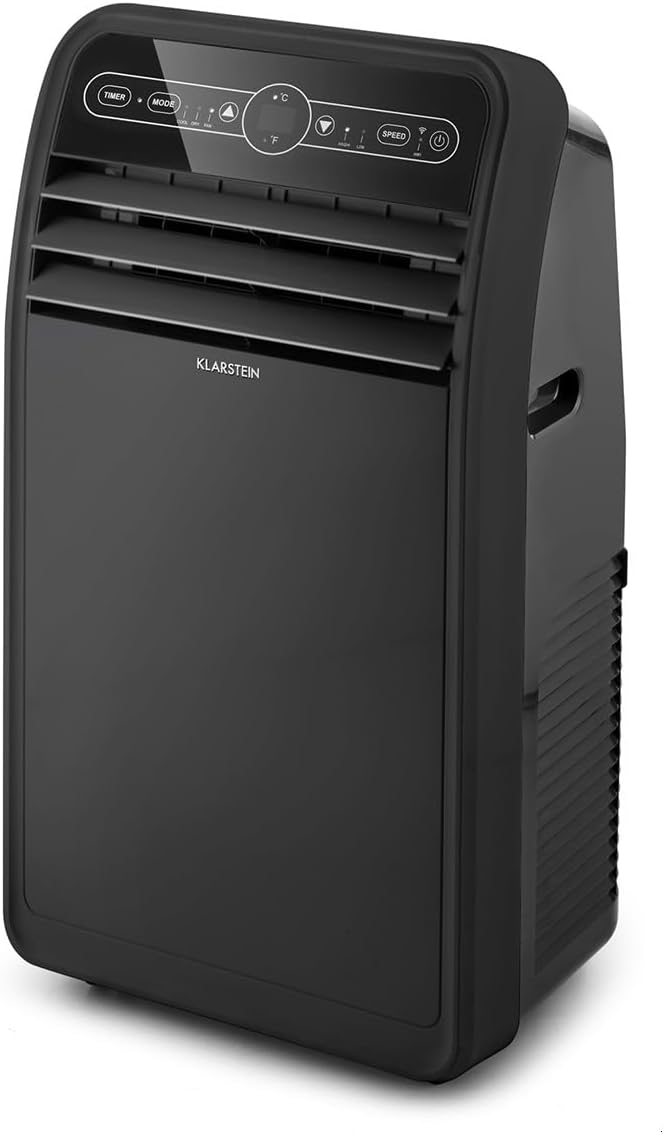 Klarstein Mobile Klimaanlage 9000 BTU 4-in-1 mit Abluftschlauch, Ventilator, Entfeuchter