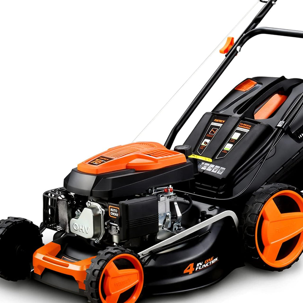 FUXTEC FX-RM4646ECO benzinegrasmaaier, maaibord van 46 cm